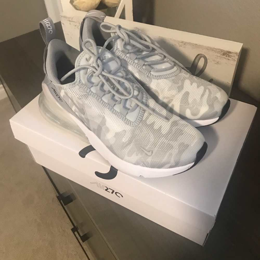 Women’s Nike Air Max 270 in white camo